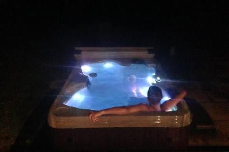 אוקלולט Forest Sweet Retreat Hot Tub & Wood Fired Sauna מראה חיצוני תמונה