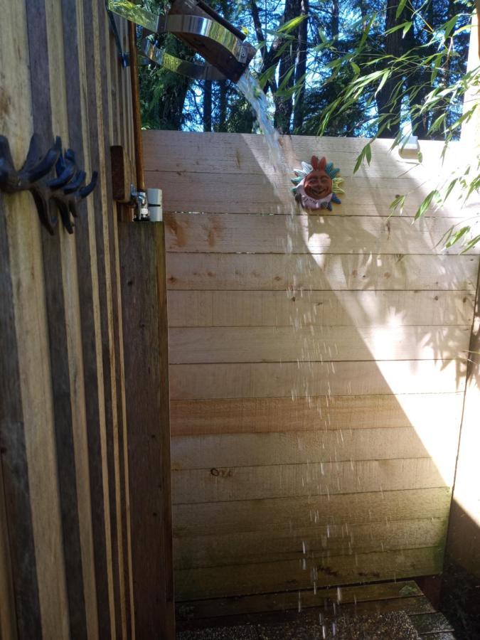אוקלולט Forest Sweet Retreat Hot Tub & Wood Fired Sauna מראה חיצוני תמונה